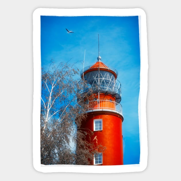 Lighthouse Sticker by cinema4design